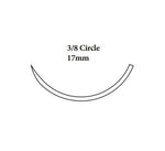 Medtronic Sutures V-LOC 90 Absorbable Wound Closure Device, Violet, Size 3-0, 6" Long, CV-15 Needle - VLOCM1204 - 12 Each
