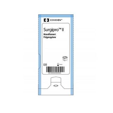 Medtronic Surgilon Surgipro-II Suture, Blue, Size 6/0, 30", CV Needle - VP-776-X - 36 Each