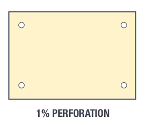 Chesapeake Medical Excel Sheet Splinting Material, Perforated 1%, 1/8" x 18" x 24" - CPCM203