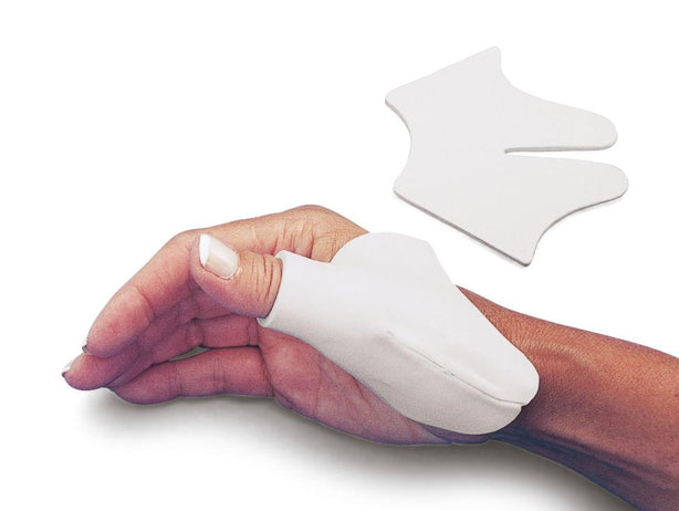 Chesapeake Medical Blanks Precut Gauntlet Thumb Spica Splint, 1/16" Infinity, Thin, Size S - CPCM5191
