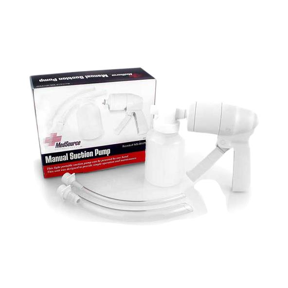 Medsource Labs MedSource Manual Suction Pump / Canister MS-001PMP 1.0 Each-MDL-CPEMS001PMP