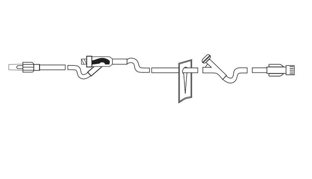 Medsource Labs MedSource IV Extension Sets MS-83090 - 100.0 Each - MDL-CPEMS83090