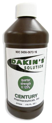 Century Pharmaceuticals Inc Quarter-Strength Dakin's Solution 0436-0672-16 1.0 Each-MDL-CPI436067216H