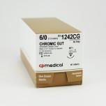 Cp Medical Chromic Gut Natural Absorbable Suture 1242CG - 12.0 Each - MDL-CPQ1242CG