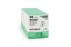 Cp Medical Monomid Nylon Nonabsorbable Sterile Sutures - CPQ1665B