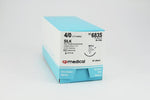 Cp Medical Silk Braided Nonabsorbable Suture with FS-2 Needle, Black, Size 4/0, 18" - 683S - 12 Each