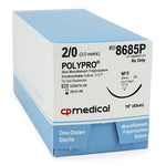 Cp Medical Polypro Non-Absorbable Needled Suture 8685P - 12.0 Each