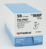 Cp Medical Polypro Non-Absorbable Needled Suture 8698P - 12.0 Each
