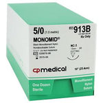 Cp Medical Monomid Nylon Nonabsorbable Sterile Sutures - CPQ913B