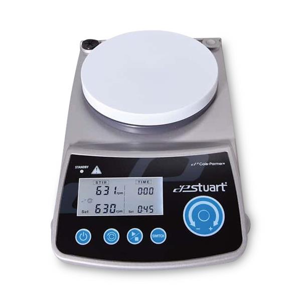 Cole Parmer Stuart Digital Magnetic and Stirrer with Timer, Ceramic, 110 V - 04661-29 - 1 Each