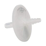 Cole Parmer Cole-Parmer PTFE Nonsterile Syringe Filter with Polypropylene Housing, 0.45 µm Pore Size, 50 mm Dia., Threaded / Barbed Connections - 291533 - 10 Each