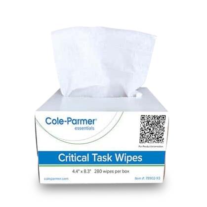 Cole-Parmer Essentials Critical Task Wipe - 7890295 - 60 Each - MDL-CPW7890295