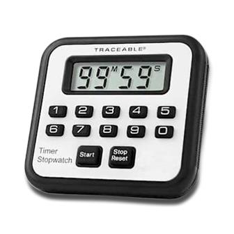 Cole Parmer Traceable Alarm Timer and Stopwatch with Calibration - EW-90225-38 - 1 Each