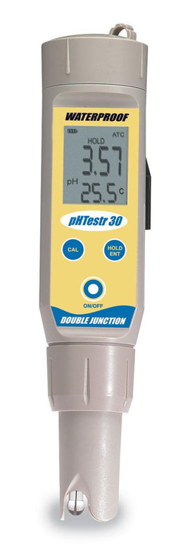 Oakton Instruments / Cole-Parmer Inst Waterproof Double-Junction Tester, Ph, Range -1.00 - 15.00, Phtestr 30 - WD-35634-30 - 1 Each