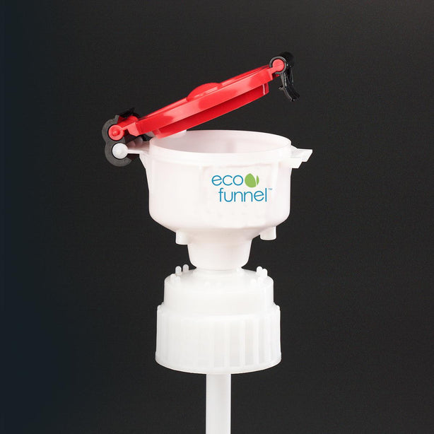 Cp Lab Safety 4" ECO Funnel with Cap and Adapter, 83 mm/83B Closure - CQPEF483B