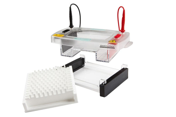 Enduro Horizontal Gel Box, 96 Comb, 8 Sample Mc + 2 Marker, 1 mm Thick, 10.10 and Boxes/Accessories - E1010-9621-CB - 1 Each