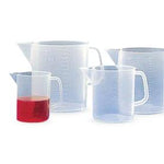 Corning Life Sciences Short-Form Graduated Beaker with Handle, Polypropylene, 1000 mL, 24 per Pack - CQRK1157
