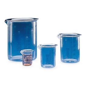 Low Form Blue Graduated Beakers - K1727 - - MDL-CQRK1727