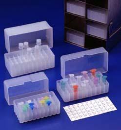 Corning Life Sciences 50 Place Box with Telescoping Lid, PP - CQRR7905