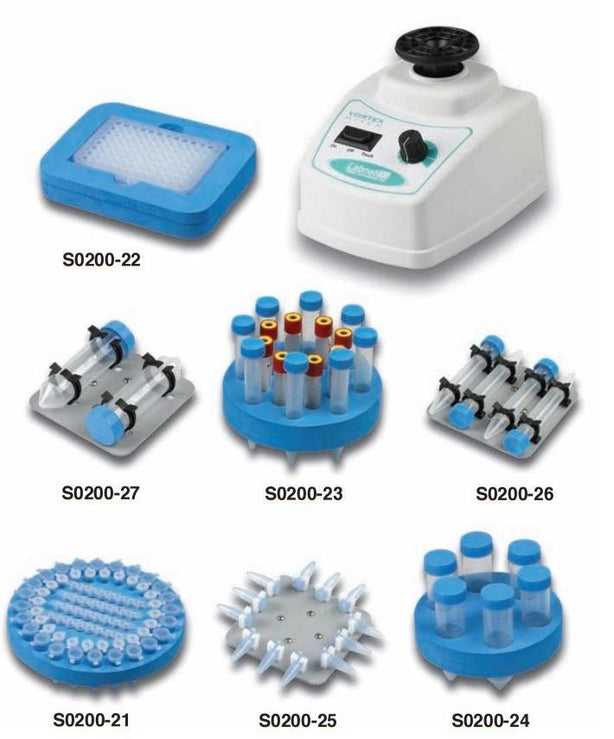 Corning Life Sciences VX-200 Lab Vortexer Vortex Mixer Head Attachment, for 6 x 50 mL Tubes - S0200-24 - 1 Each
