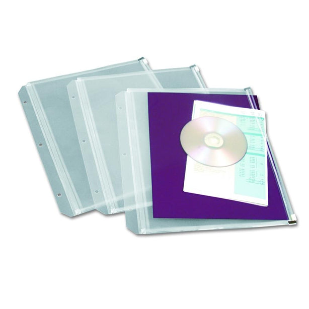 RR DONNELLEY Zipper Binder Pockets 14201 3 Each - MDL-CRD14201