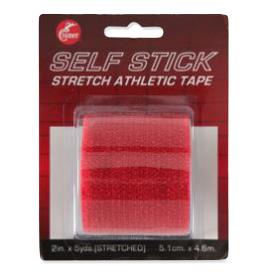 Cramer Self Stick Stretch Athletic Tape, Red, 2" - 762971 - 1 Each