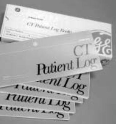 Ge Healthcare CT Patient Logbooks E8100JJ - 5.0 Each - MDL-CRME8100JJ
