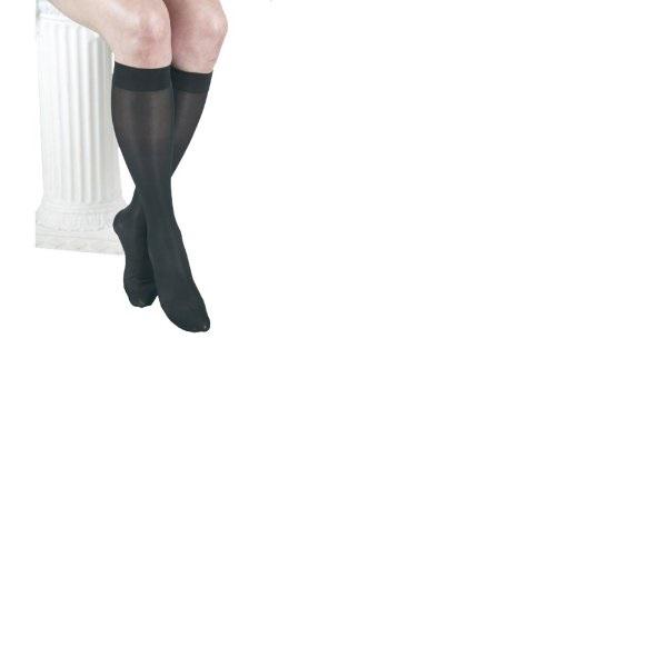 Carolon Knee-Length Nylon Stocking, Knee Length, Regular, Size M - 521 - 1 Pair
