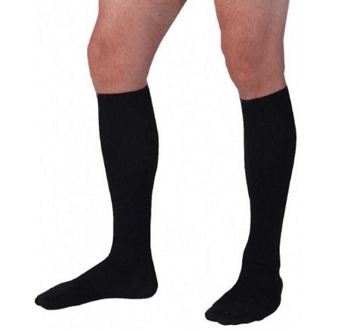 Carolon Class II Knee-High Regular Compression Sock, Black, Size C - 8261304 - 15 Carton
