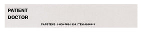 Patient ID Cards - 1649-01 - 100 Each - MDL-CRT164901