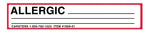 Carstens Allergy Card 1669-01 - 100.0 Each