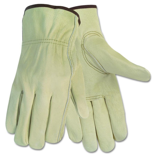 Mcr Safety Level-2 3215M ANSI Puncture Level 2 Leather Driver Gloves, Size M - MDL-CRW3215M - 2 Each