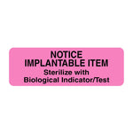 Centurion Centurion Implantable Item Labels CSL932 - 3.0 Roll - MDL-CSL932