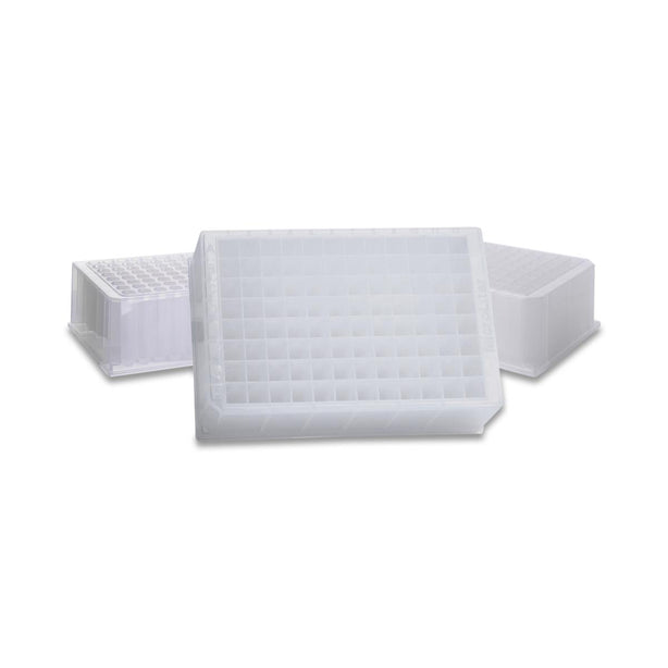 Dwk Life Sciences Wheaton uLplate Inserts 96-Well Plate, Deep, Square Well, Conical Bottom, 2 mL - CSX077400SI