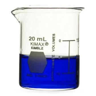 Dwk Life Sciences Kimble Griffin Low Scale Beakers 14000-20 - 48.0 Each - MDL-CSX1400020