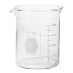 DWK Kimble 14000-250 Low No-Spout Griffin Glass Beaker with Scale, 250 mL - MDL-CSX14000250 - 48 Each