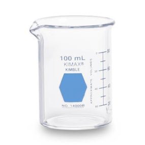 Dwk Life Sciences KIMAX Low Form Griffin Colorware Glass Beakers - CSX14000B100