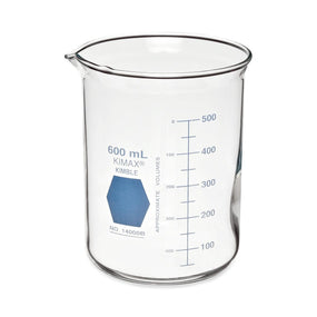 Dwk Life Sciences KIMAX Low Form Griffin Colorware Glass Beakers - CSX14000B600