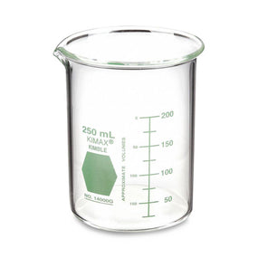 Dwk Life Sciences KIMAX Low Form Griffin Colorware Glass Beakers - CSX14000G250