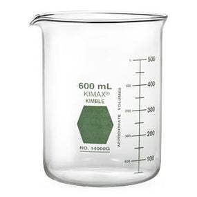 Dwk Life Sciences KIMAX Low Form Griffin Colorware Glass Beakers - CSX14000G50