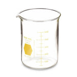 Dwk Life Sciences KIMAX Colorware Glass Yellow-Coded Griffin Beaker, Low Form, 600mL - CSX14000Y600