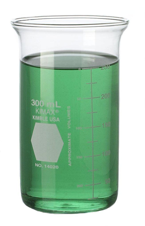 DWK LIFE SCIENCES Kimax Tall Form Berzelius Beakers 14020-300 12 Each - MDL-CSX14020300