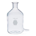 Kimble Kimax Aspirator Bottle with Tooled Top and Bottom Hose Outlet, 1L - 14607-1000 - 1 Each