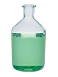 DWK Kimble with Rubber Stopper 15093-2000 Narrow-Mouth Clear Solution Bottle, Glass, 2 L - MDL-CSX150932000 - 4 Each