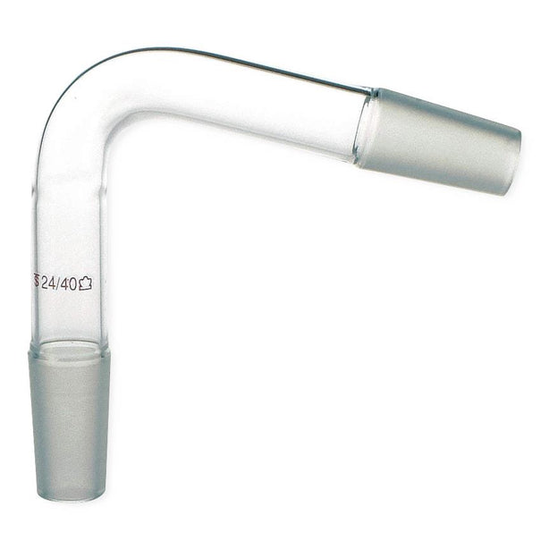 75° Distillation Bent Adapter, 24/40 mm, Kontes 105° Angle Tube - 158000-2440 - 1 Each