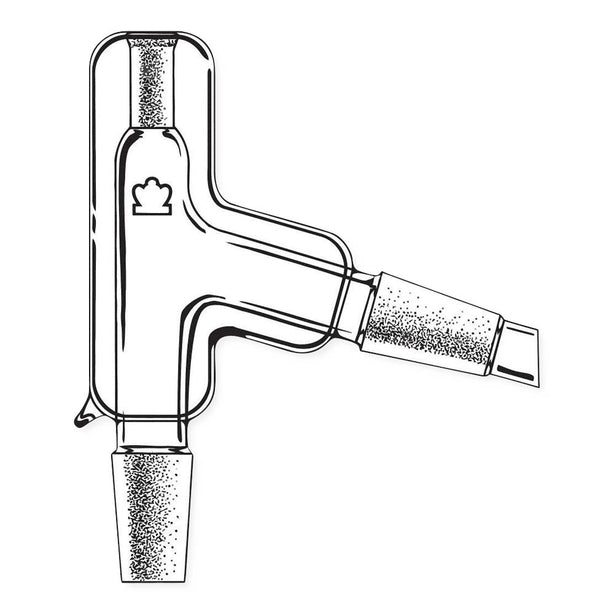 DWK Kimble 167010-2942 75?? Connecting Distillation Adapter, 29/42 - MDL-CSX1670102942 - 1 Each
