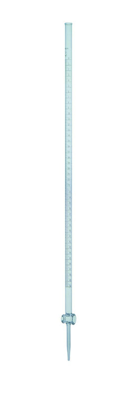 DWK Kimble KIMAX Replacement Glass 17026G-50 Straight Bore Buret, Class B, without Stopcock, 50 mL - MDL-CSX17026G50 - 1 Each