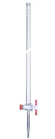 DWK Kimble Class A Glass Buret with Straight PTFE Stopcock and Dust Cap, 100 mL - 17027F-100 - 1 Each