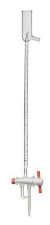 DWK Kimble Class B Reservoir Fill Auto Zero Buret Automatic Bottle with 3-Way PTFE Stopcock, 100 mL - 17051F-100 - 1 Each