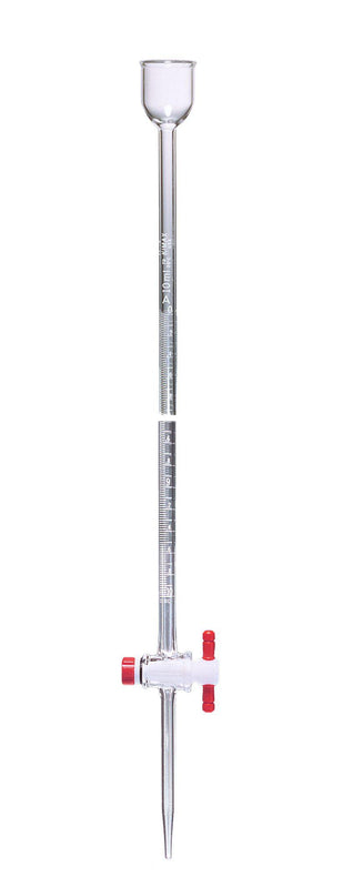 Dwk Life Sciences Kimble Class A Glass Buret with Stopcock and Dust Cap 17110F-10 - 1.0 Each